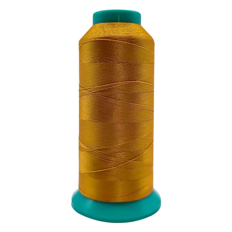 Thread high tenacity 100% polyester sewing thread in colors 150d/3 150/3 150d 3 in China polyester filament sewing thread