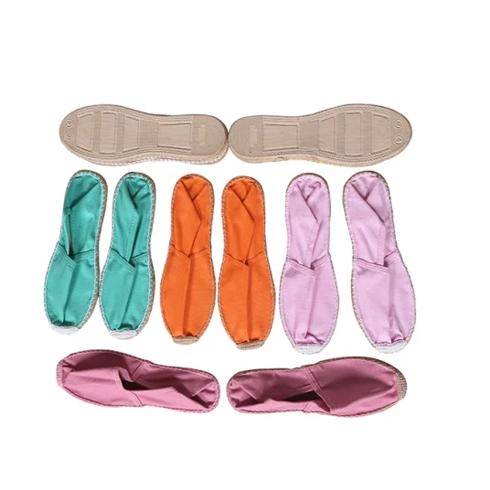 
Classic style wholesale platform espadrille scandals lot jute sole 