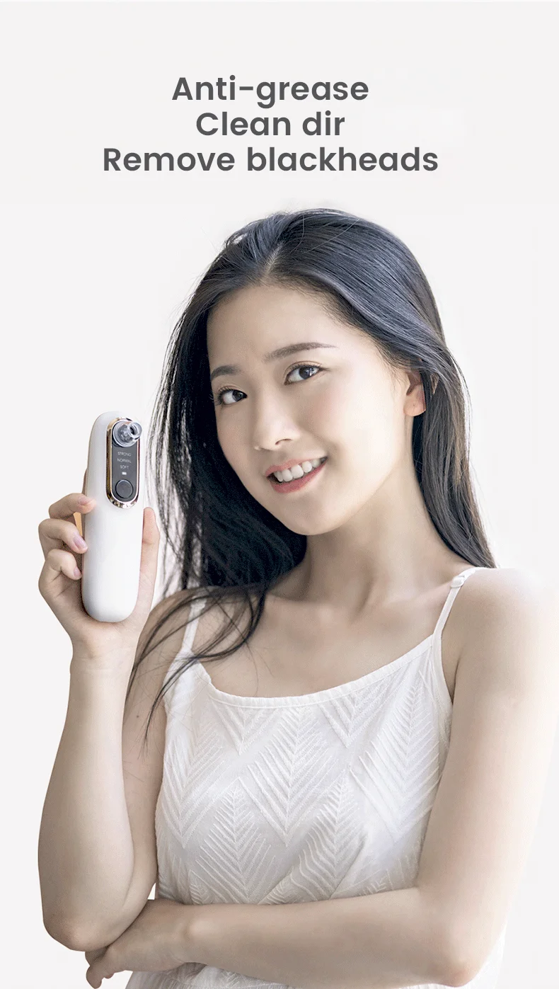  Hot selling Pore itembeauty clean dermaplaning facial black head remover vaccum blackhead