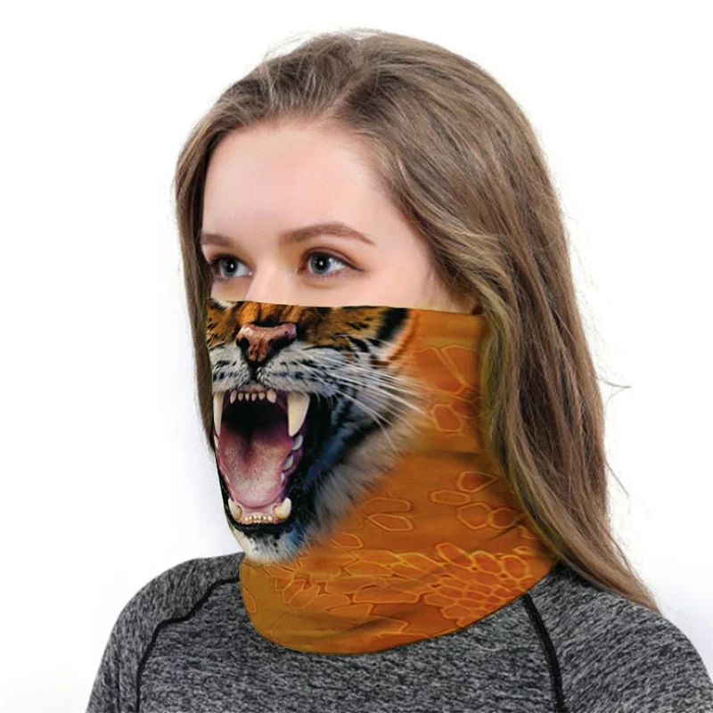 Multifunctional Skull Seamless Custom Scarf Neck  Tubular Tube Face Shield Bandana