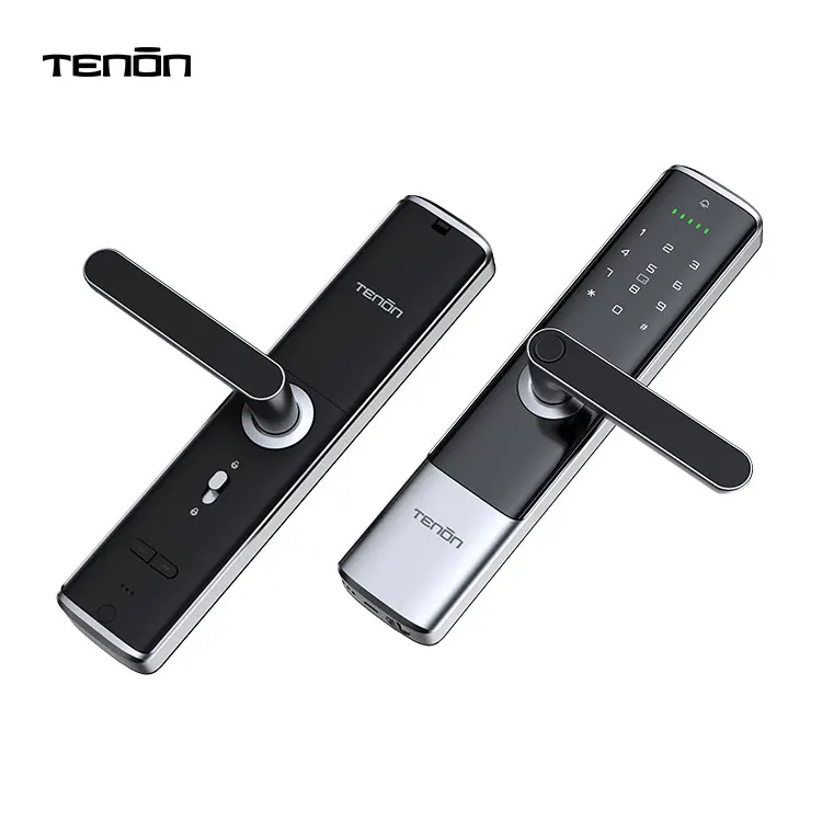 Cheap Price Wholesale Electronic Keypad Password Digital Lock Gate Fingers Print Smart Handle Lock for Entrance Door