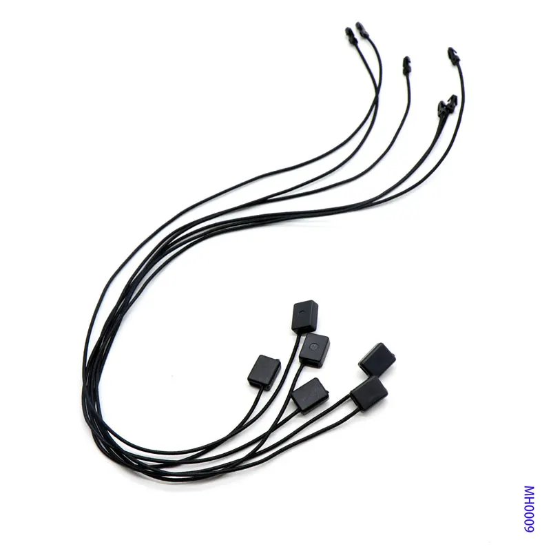 1Silk Ribbon Tag Seal Garment Tags Hang String Plastic Snap Lock Pin Loop Fastener Hook Ties Accessories