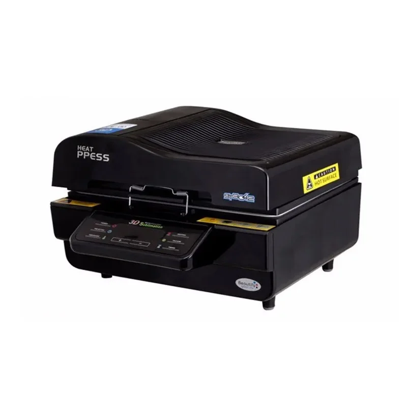 3D Vacuum Press Machine Heat Press Printer 3D Sublimation Heat Press Machine for Cases Mugs Plates Glasses