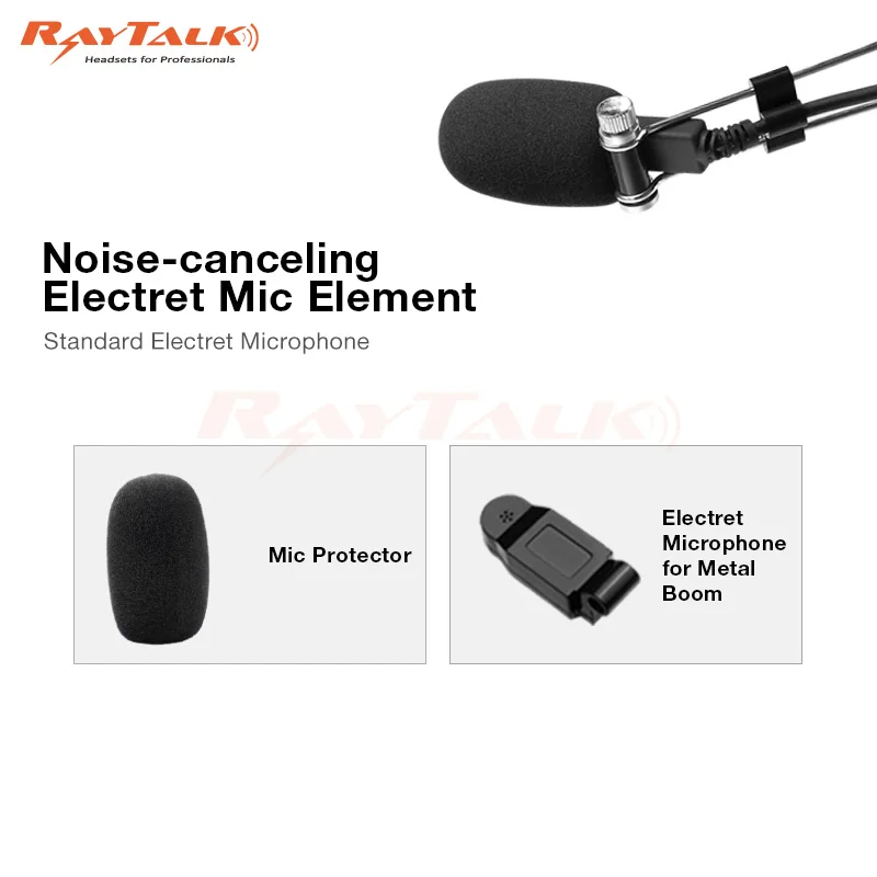 Professional aviation intercom headset ANR Active noise canceling headset for airplane pilots
