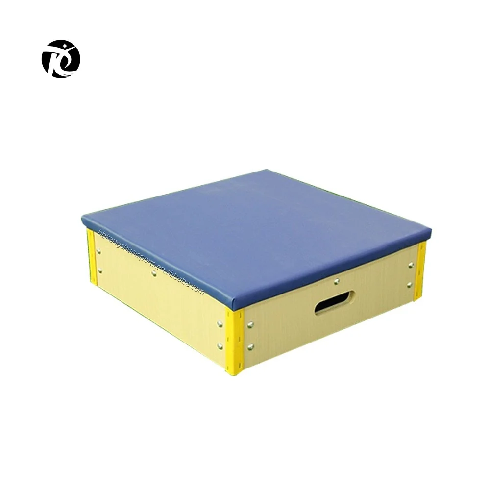 Amusement facilities obstacle course kids gymnastic parkour equipment parkour fixed-point marker box ninja warriers equipment