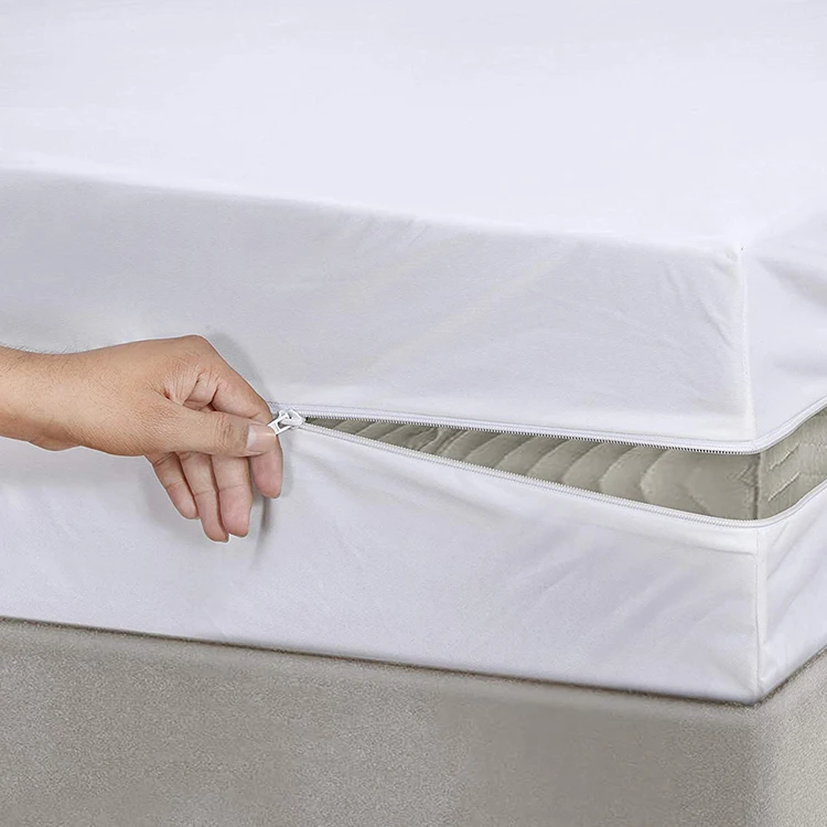 6 двухсторонняя усиленной защитой молнии водонепроницаемый защитный чехол для матраса колготки двуспальная кровать размера дополнительная глубина карман Защитная крышка