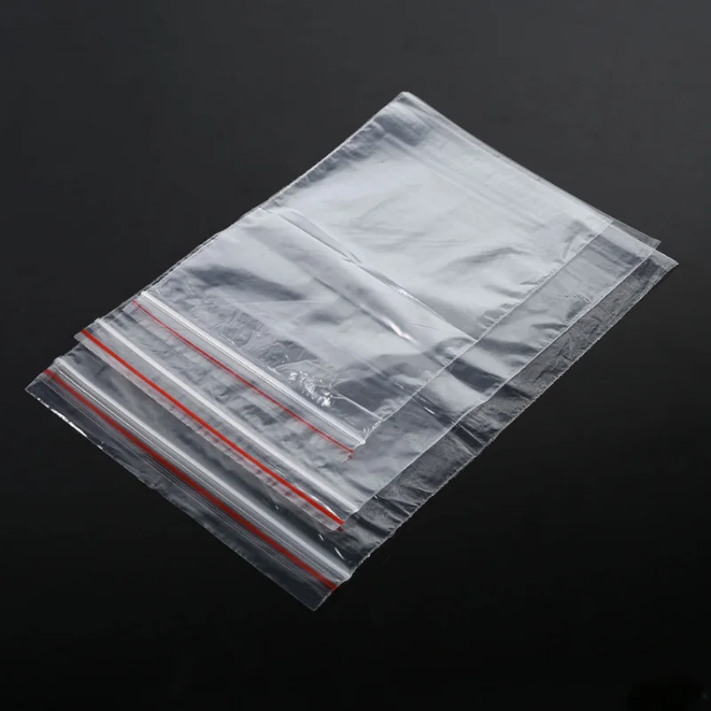 GRS Certificate EN15343 Transparent color resealable printed on the arm bone plastic packing bag
