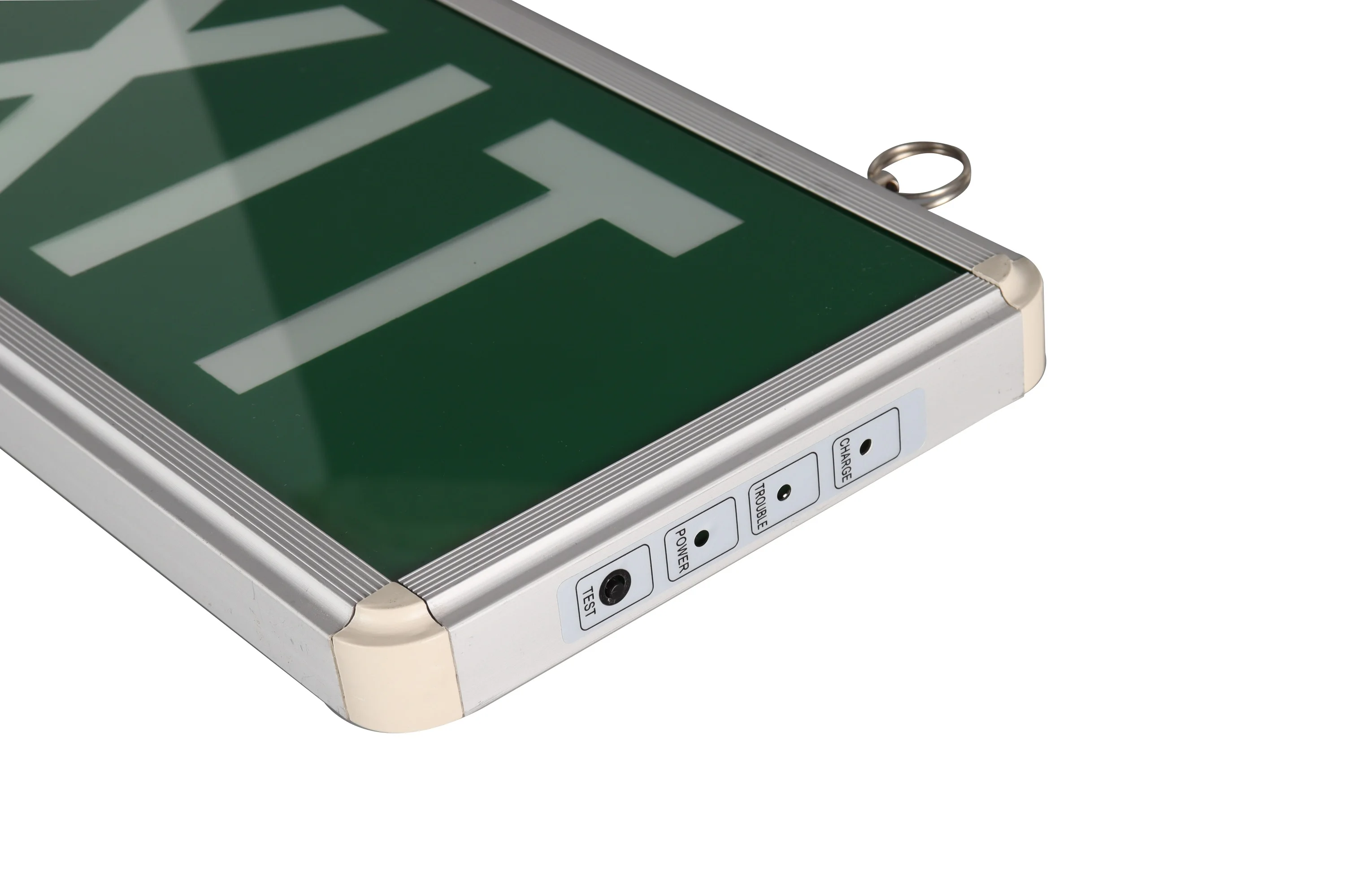 Luminescent Green Photoluminescent Directional Exit Signs Emergency Lighting For Safety