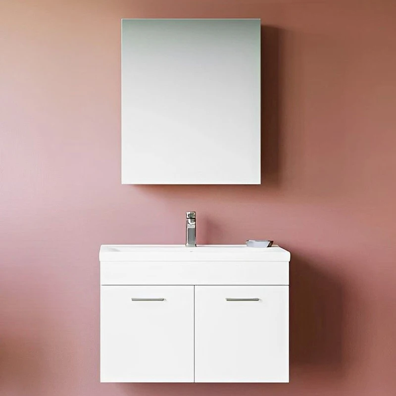 Bathroom Vanities with Side Cabinet and Mirror Storage Cabinet no Light