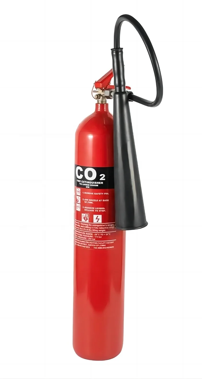 Co2 Fire Extinguisher Equipment Fire Extinguisher Easy to Used 2kg