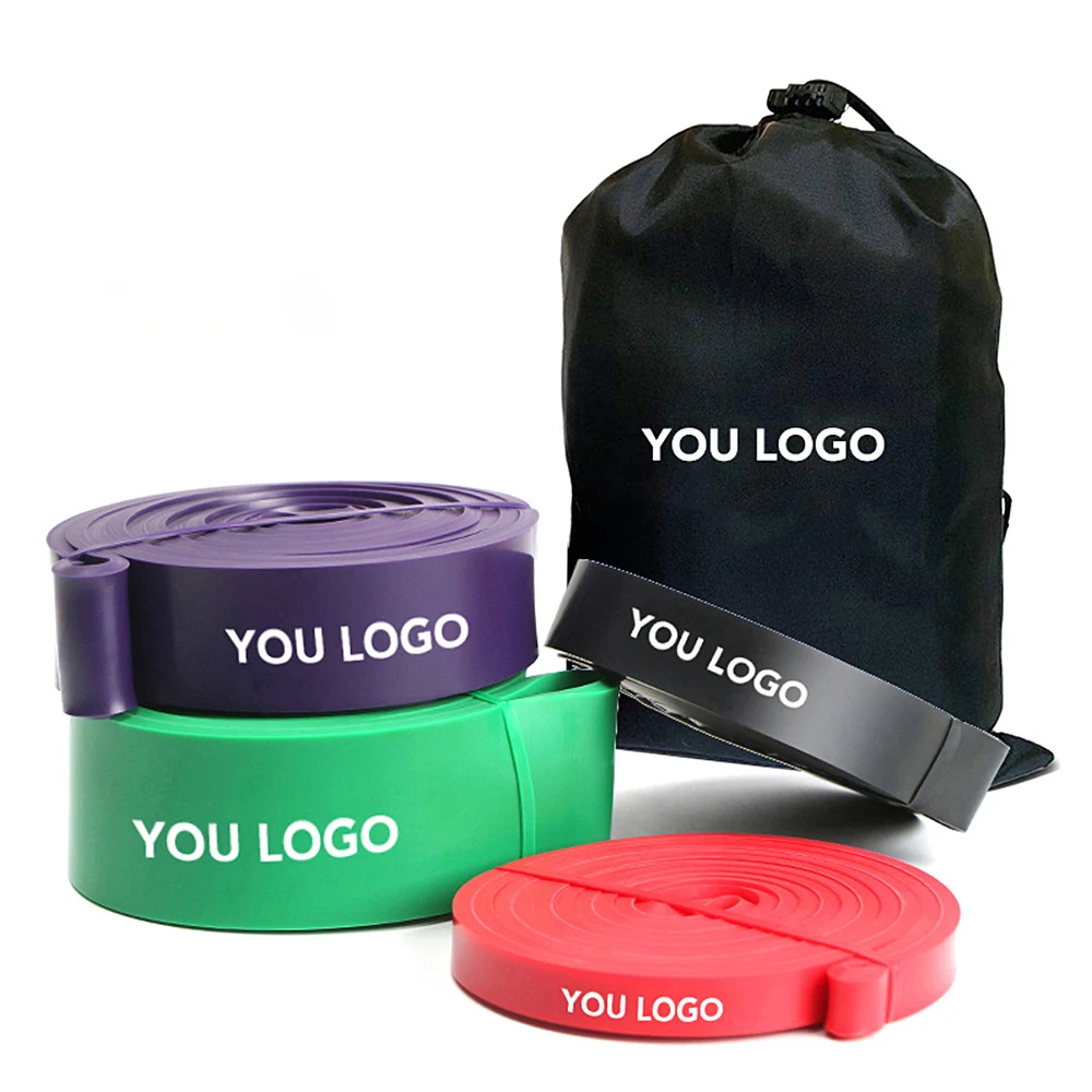 Thick Resistance Bands Gym Resistance Band Tpe Resistance Band Set Custom Printing
