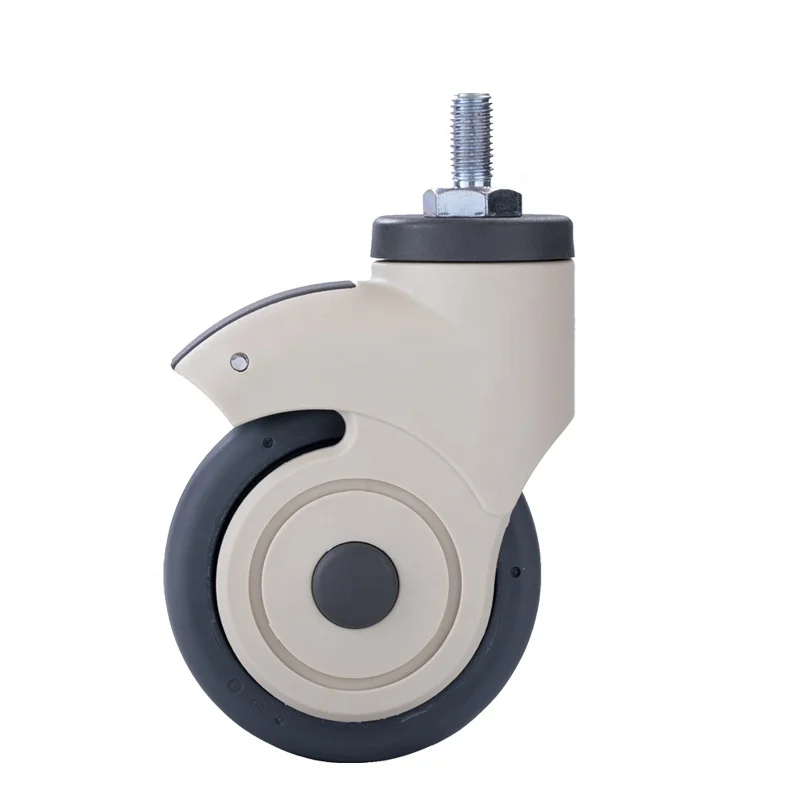 
Factory price 100mm swivel castor wheel for medical hospital cart 