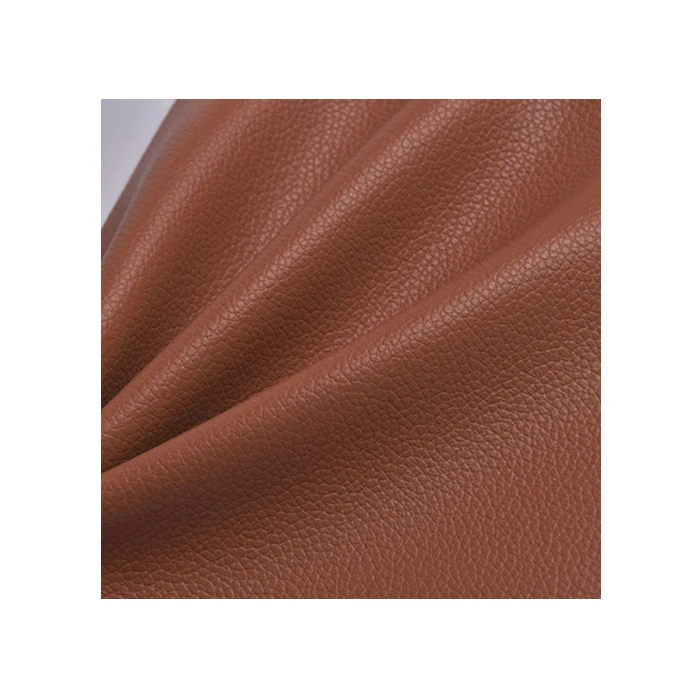 1.2mm wholesale Litchi pattern pu leather shoe fabric