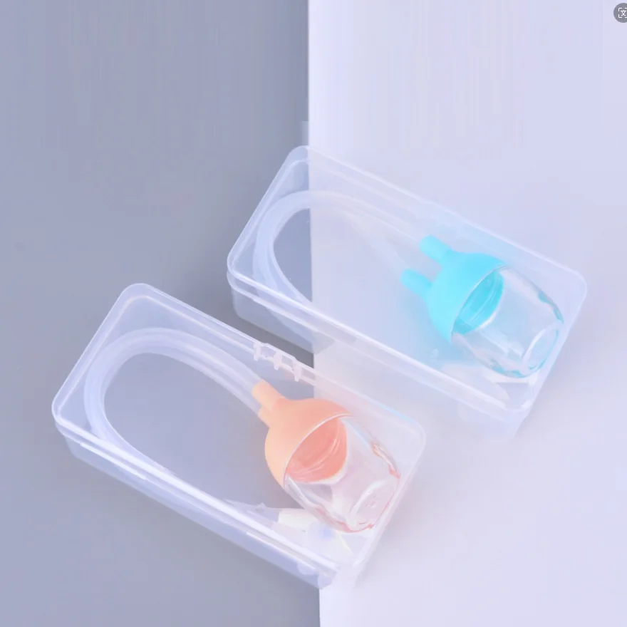 Children Nasal Aspirator Cleansing Sucker Nose Cleaning Tool Baby Mouth Suction Catheter Infant Nasal Suction Snot Cleaner