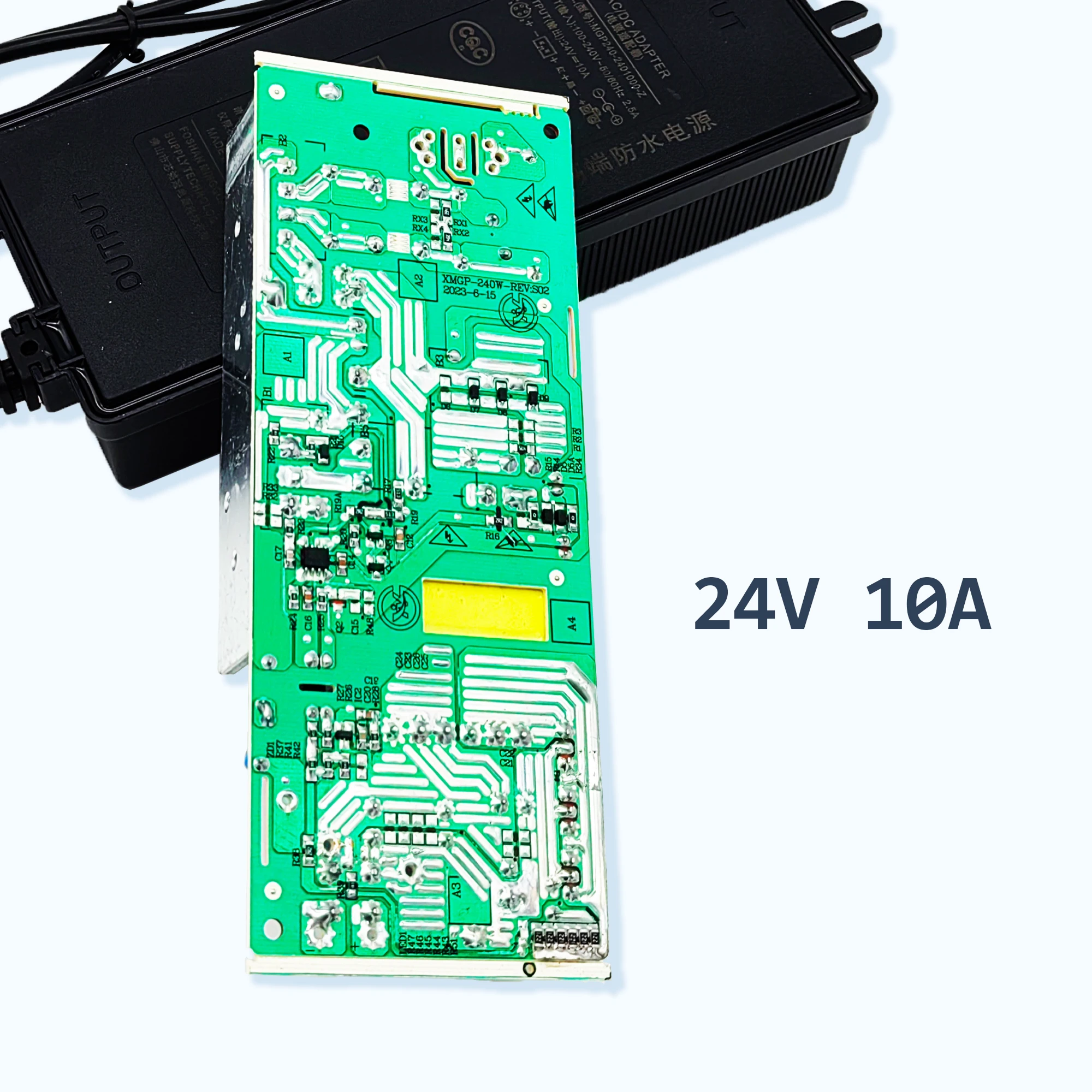 Factory customized waterproof adapter, power supply water purifier adapter 24V10A with CQC/CE/RoHS/ERP etc.