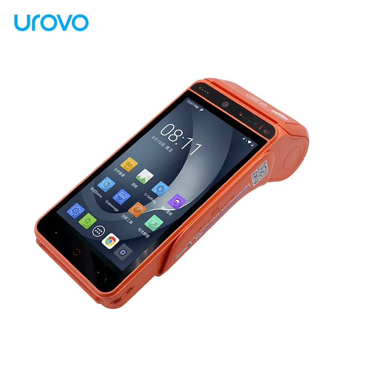 Portable 4G NFC Android POS Payment Terminal Mobile Smart Machine Urovo i9100 Best Seller Mini Scanning Terminal