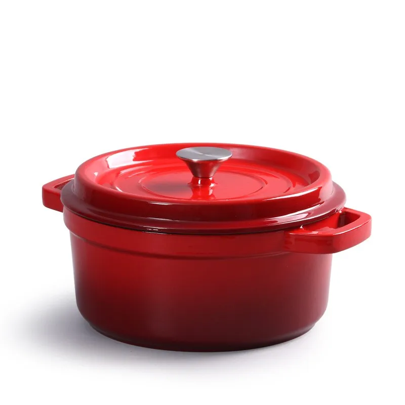20cm Enamel Cast Iron Dutch Oven
