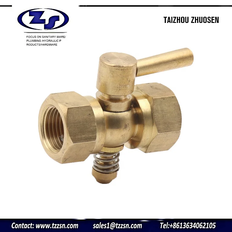 Hot sale best price brass drain cock valve with lever handle