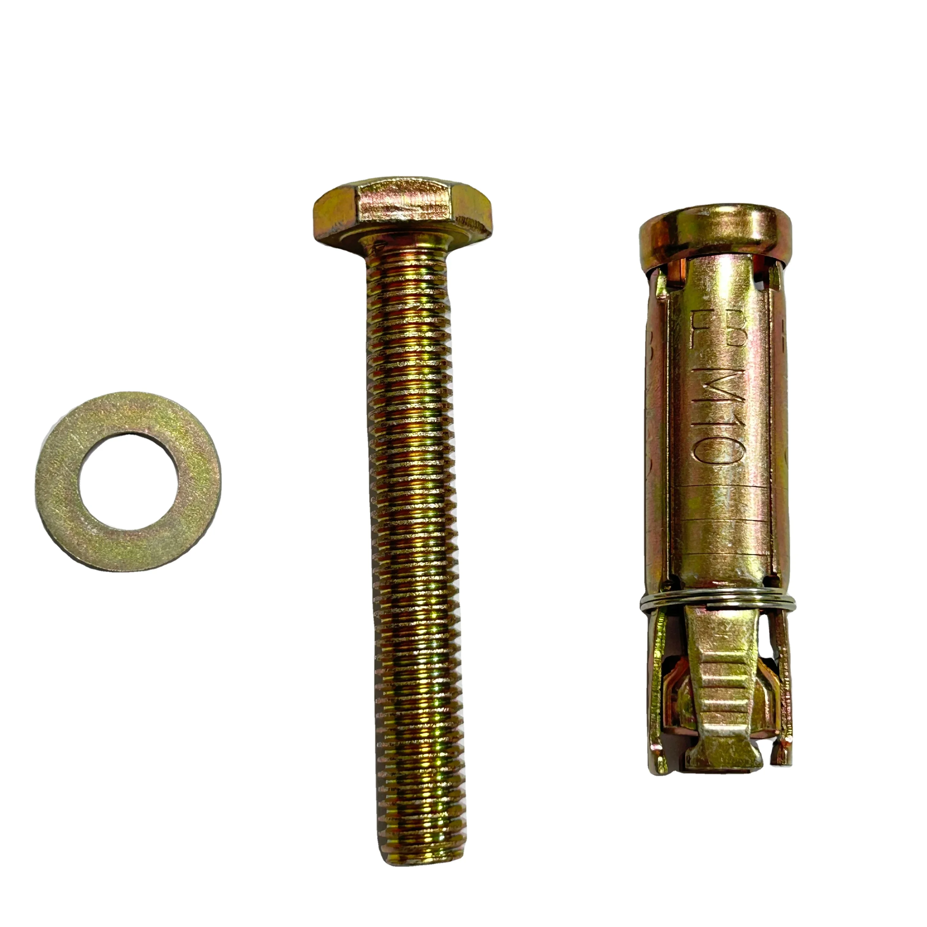 Sleeve anchors Galvanized Expansion fixing Bolt with zinc plated