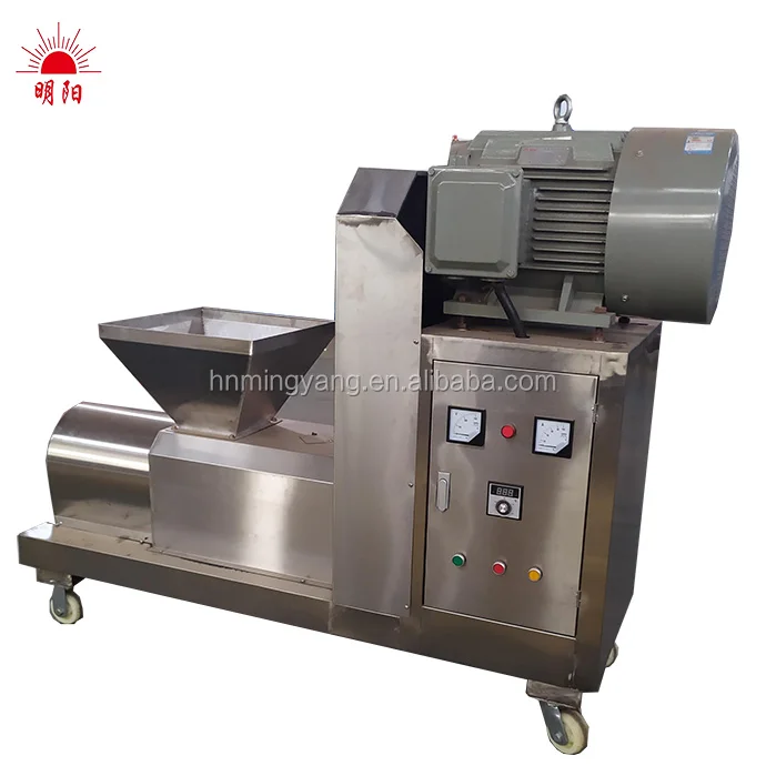 Equipment For The Production Of Fuel Briquettes From Sawdust Corn Cob Briquette Machine