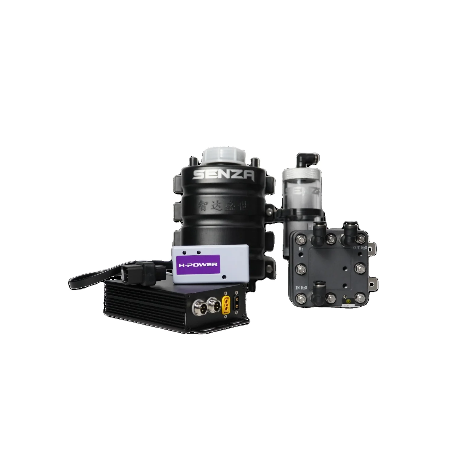 SENZA Efficient HHO Generator Kit for Cars - Boost Power ,Save Fuel and Non-destructive addition In China