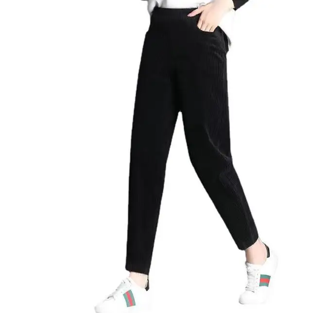 New thickened radish trousers / Warm Casual Pants / Loose Harun pants