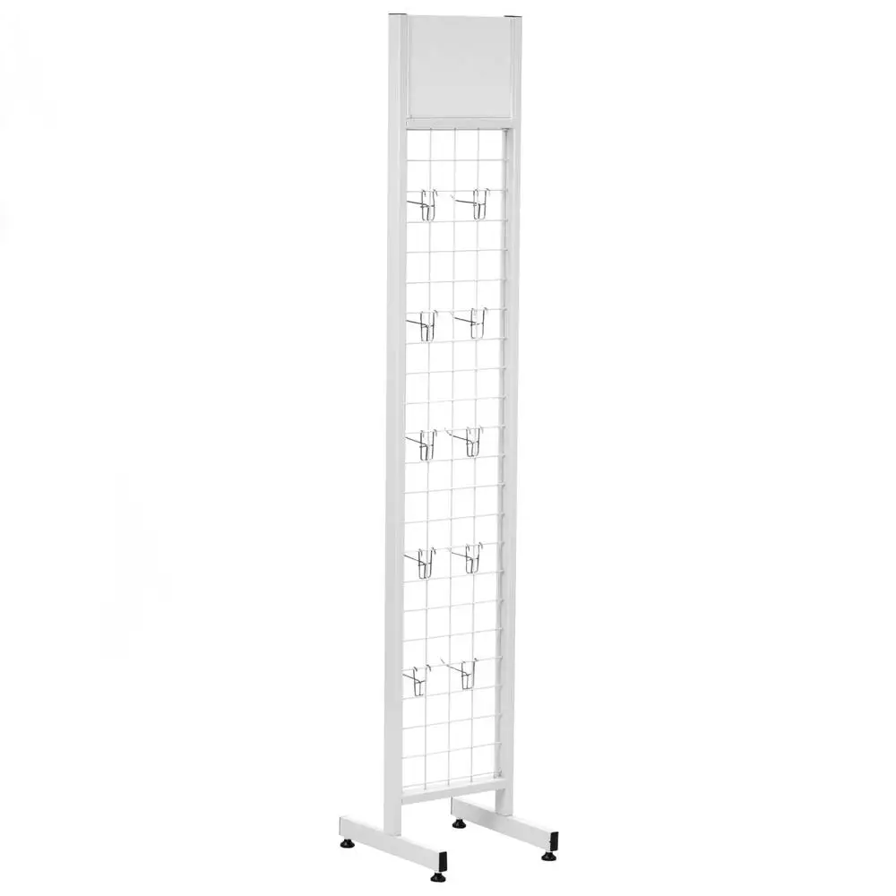 RUIMEI INTELLIGENT Metal Wire Supermarket Shelf Supermarket Display Rack With Hook