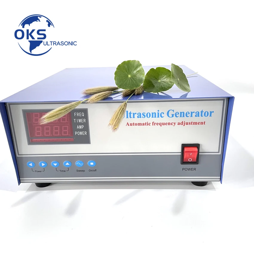 40khz 28khz 25khz Digital Ultrasonic Piezoelectric Generator 1200W For Driving Transducer