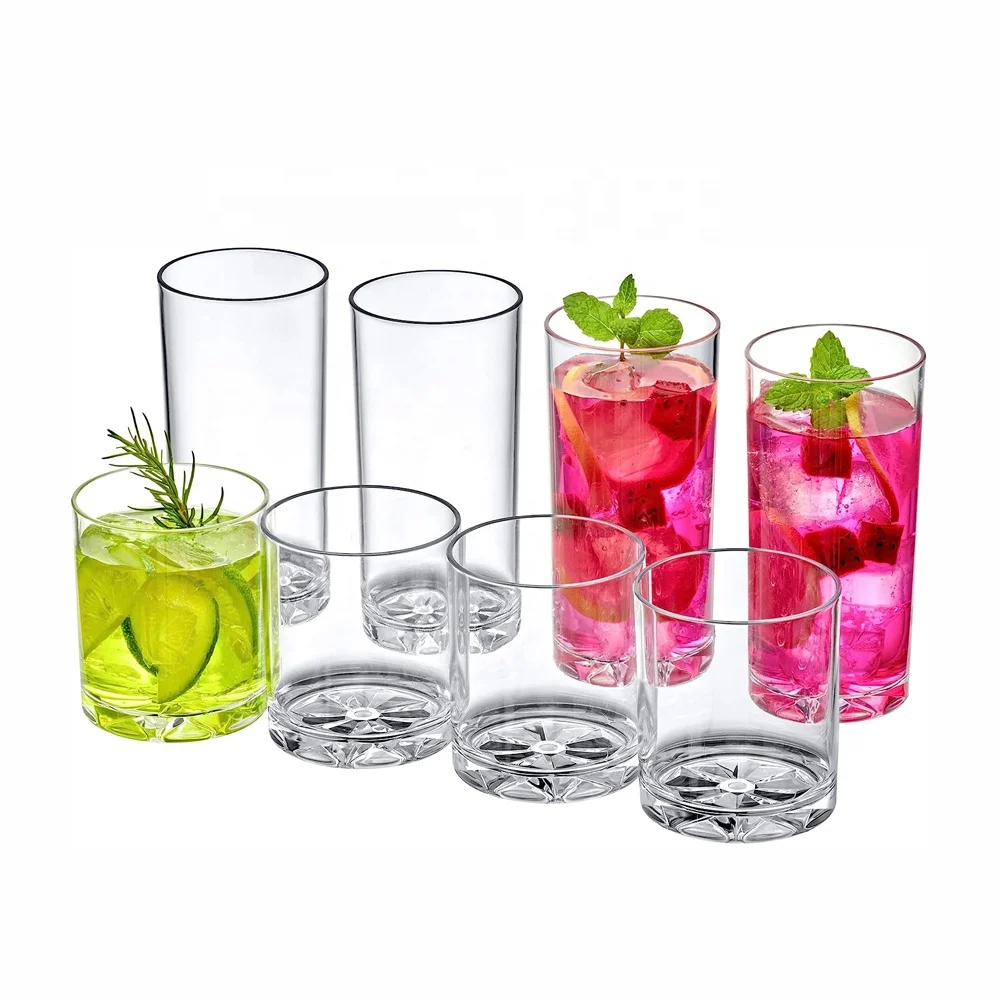 Wholesale Glassware Whisky Glass Diamond Whiskey Glass Old Fashion Wine Glasses Party Glasses Modern