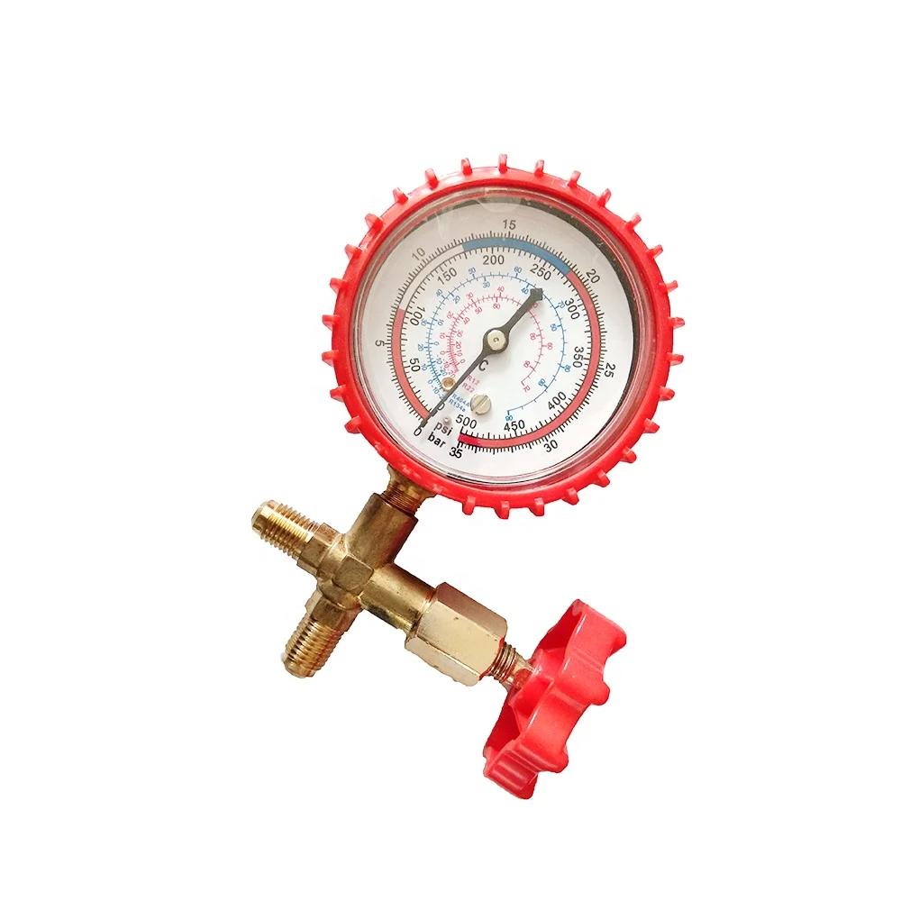 CT-466 High pressure gauge single manifold gauge valve auto air conditioner refrigeration