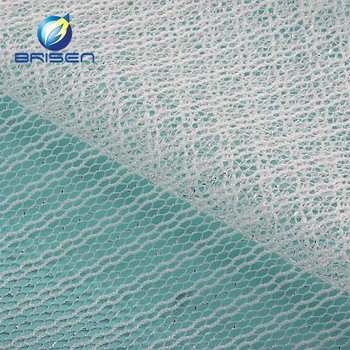 White Modern Upholstery silver metal fiber Tulle fabrics Supplier