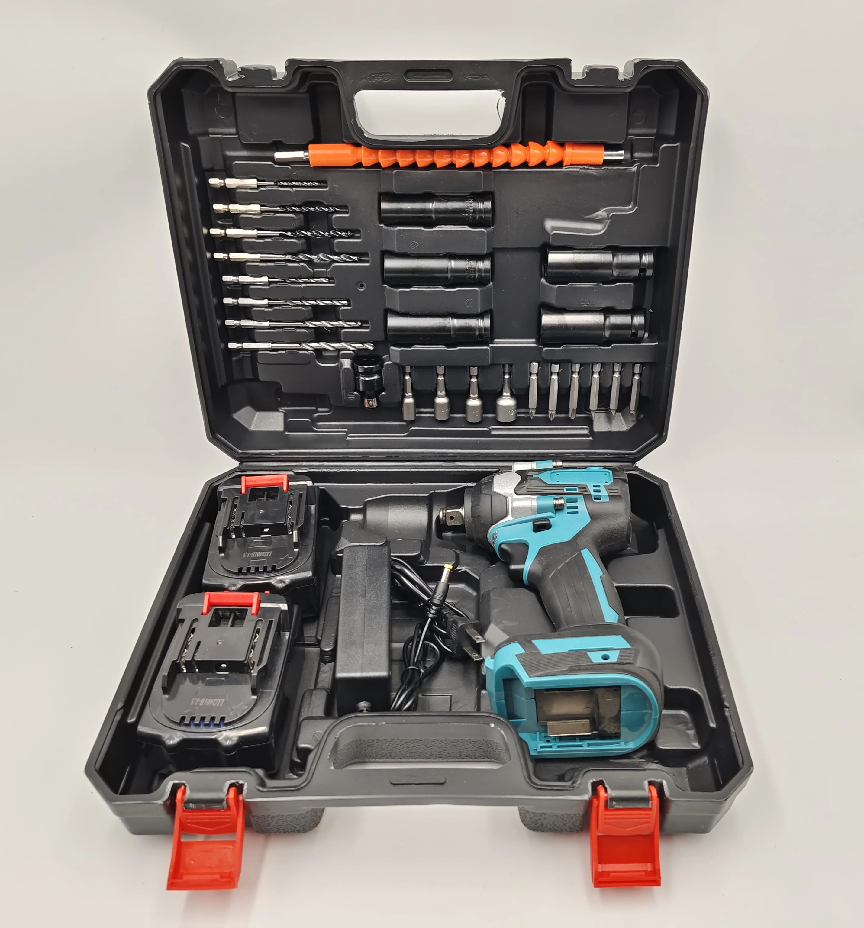 21-Volt Cordless Impact Wrench with LI-Ion Battery DIY Grade Brushless Motor Home Use-Pneumatic Pipe Hydraulic Power Wrenches