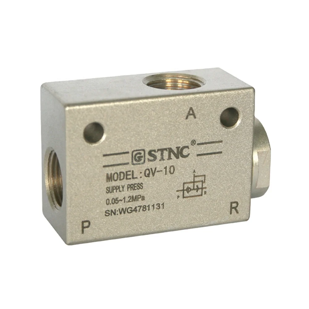 QV Series Quick Exhaust Air Pneumatic Valve