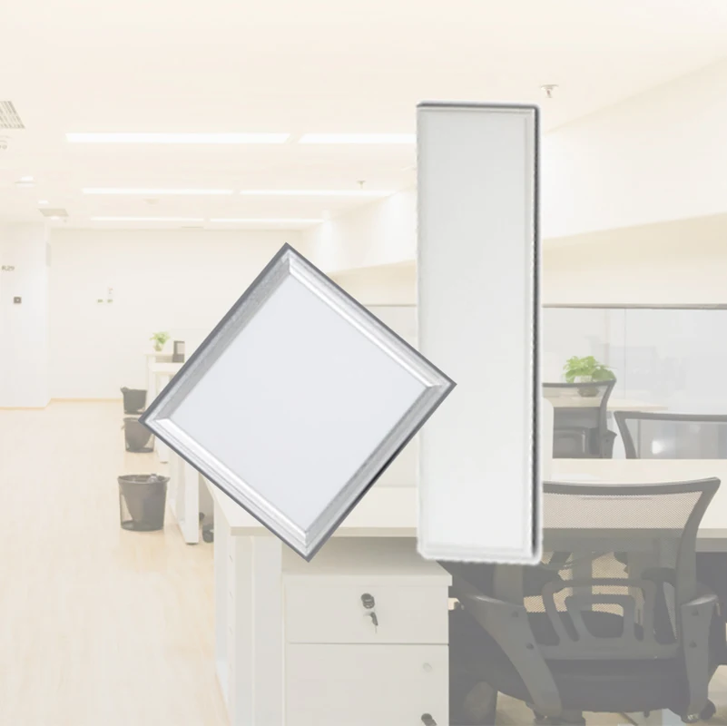 China Manufacturer 3CCT Indoor Surface Mounted Backlit Luz De Techo Square 40W/48W Slim RGB LED Panel 60x60 LED Panel Light