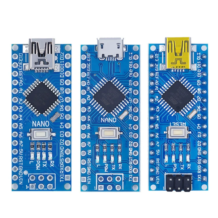 Hot-selling nano v3.0 development board Atmega328 CH340G driver MINI USB micro type-c nano development board
