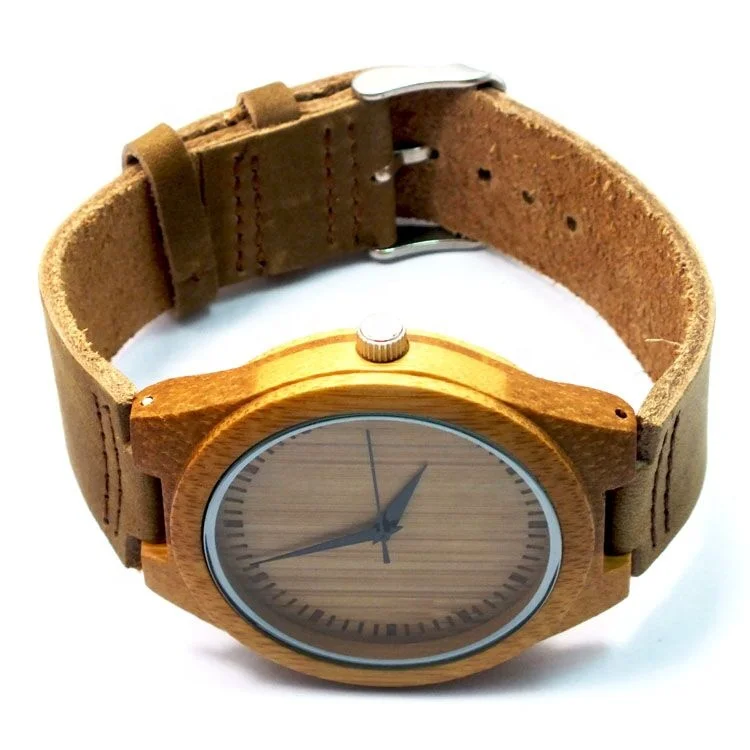 50% Off Bamboo Watch miyota 2035 movt low moq relojes hombre drop ship jam tangan kayu watches wood men