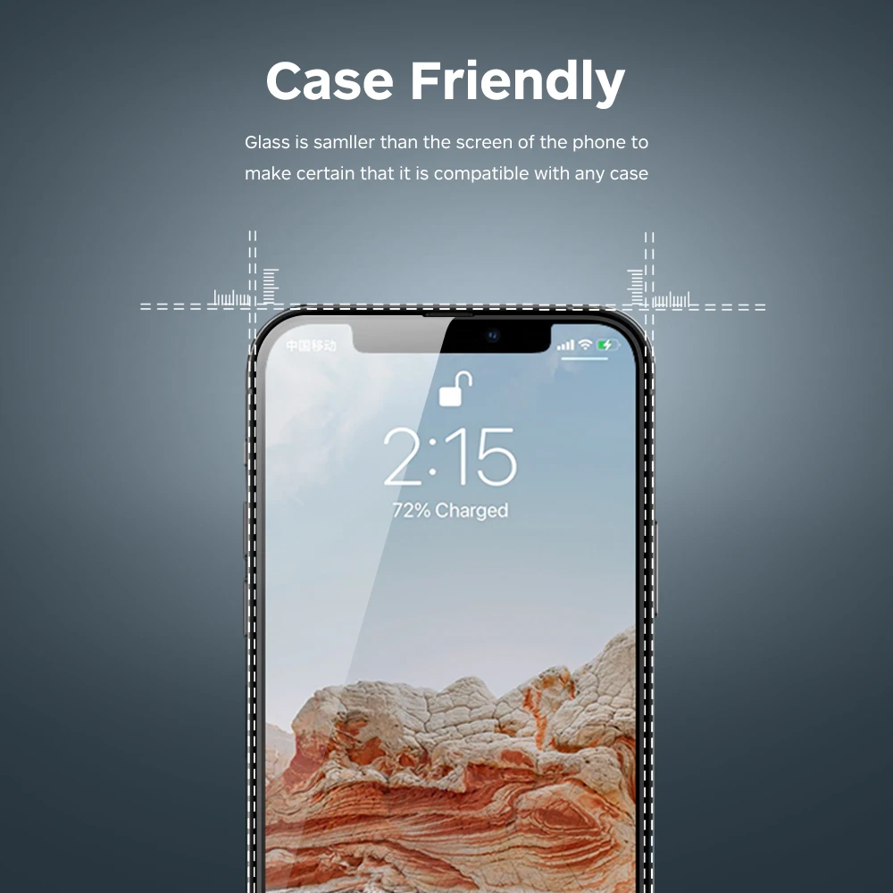 
2.5d Fullglue Fullcover Anti Spy Privacy Tempered Glass Screen Protector For For Iphone 13 Pro Max 