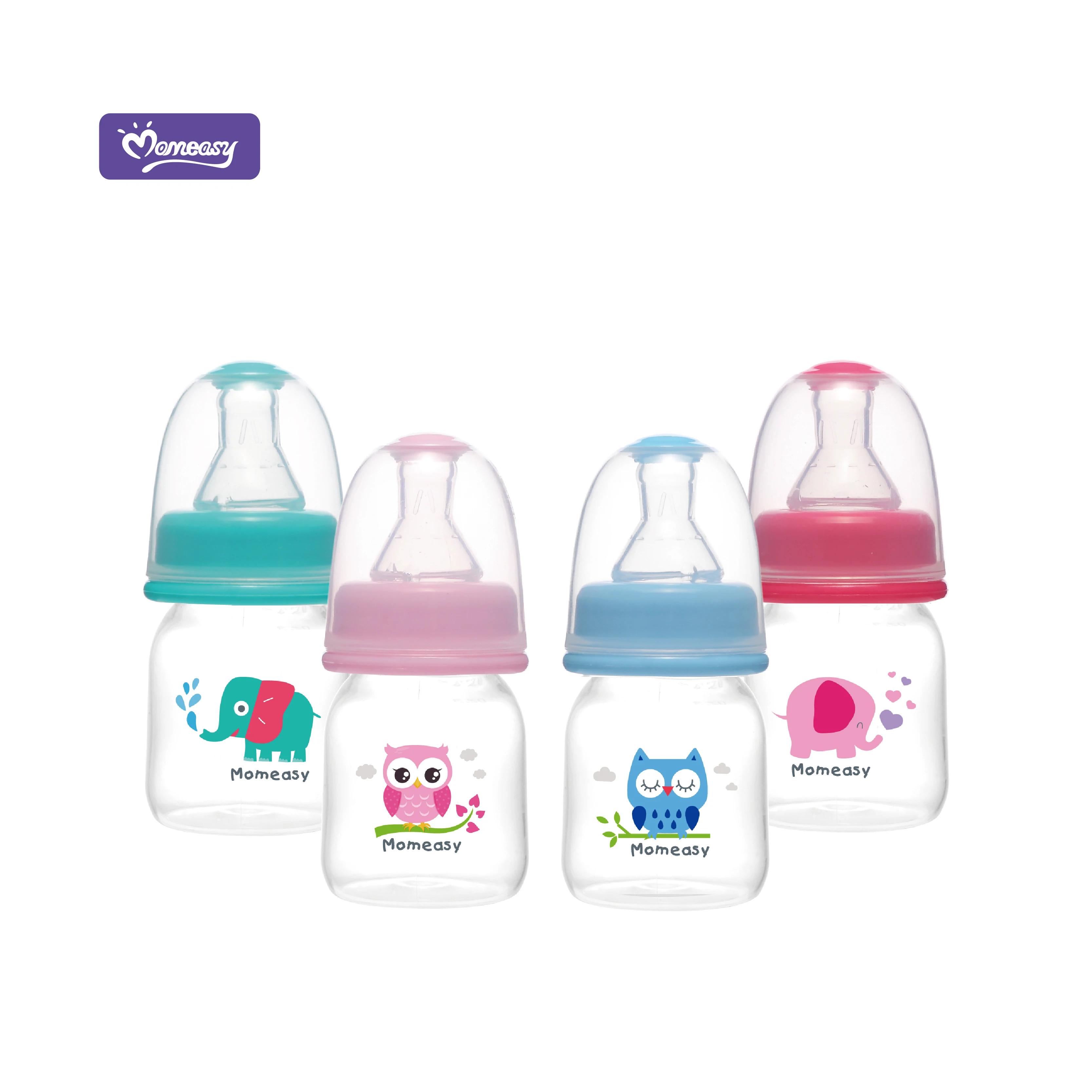 3OZ 90ml Standard Feeding Bottle PP Material BPA Free Food Grade Baby Feeding Bottle