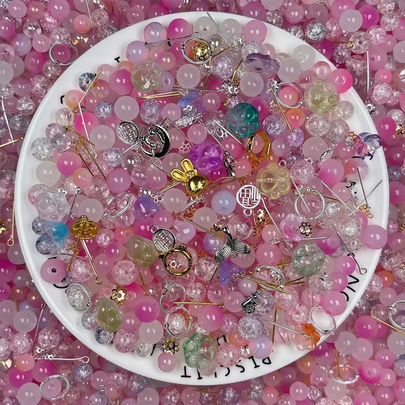 Wholesale Candy Crystal Round Beads Bulk for Making Bracelets Necklaces diy Jewelry Making Accessories