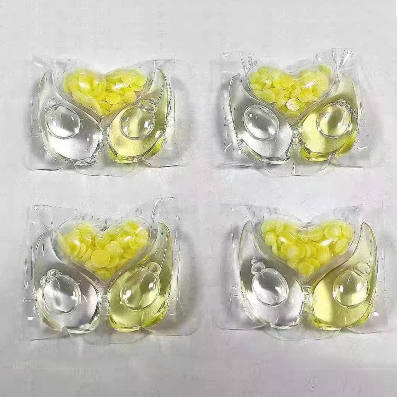 Lavender Scents Liquid Washing Laundry Detergent Capsules Pods