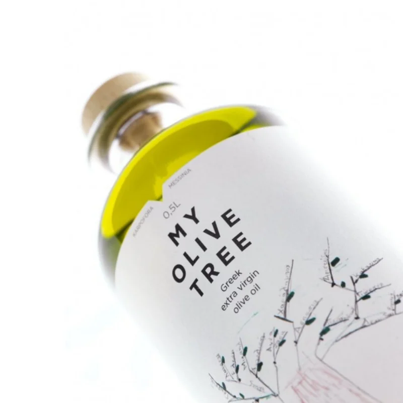 Recyclable vintage unique glass bottles with cork empty borosilicate glass bottle with wooden cork olive oil glass bottle