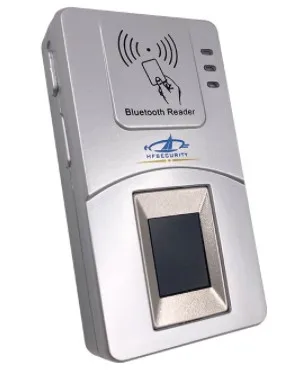 Free SDK Popular  NFC Card Scanner Wireless portable biometric fingerprint reader for window android linux IOS(HF7000)