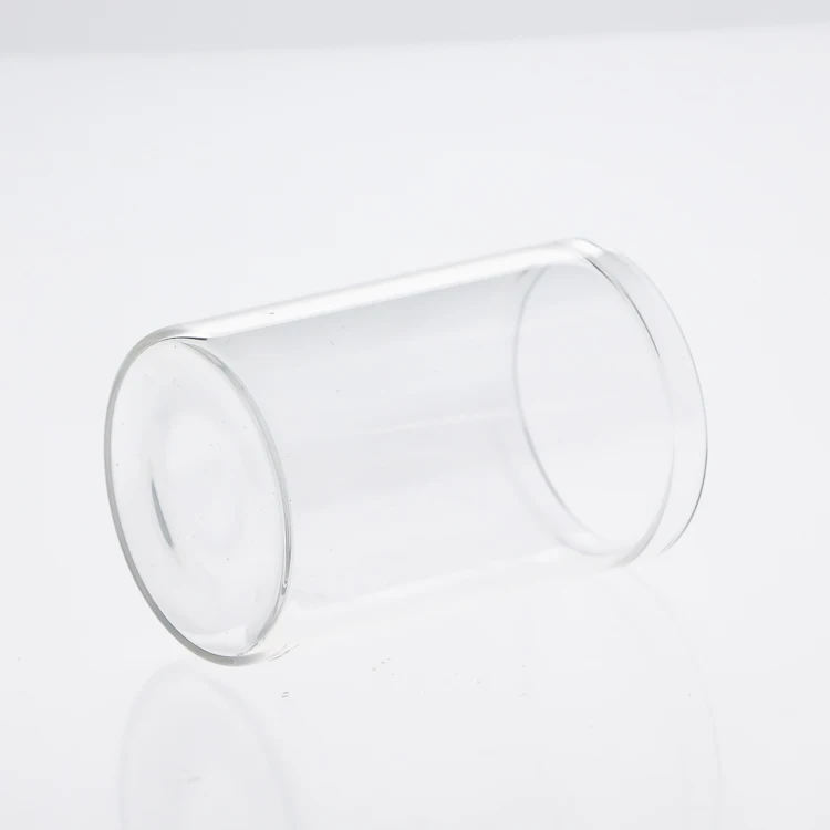 Customer Design  Borosilicate Kitchen Storage Container 70 ml 2.4oz Glass Spice Jars With Wooden Lid