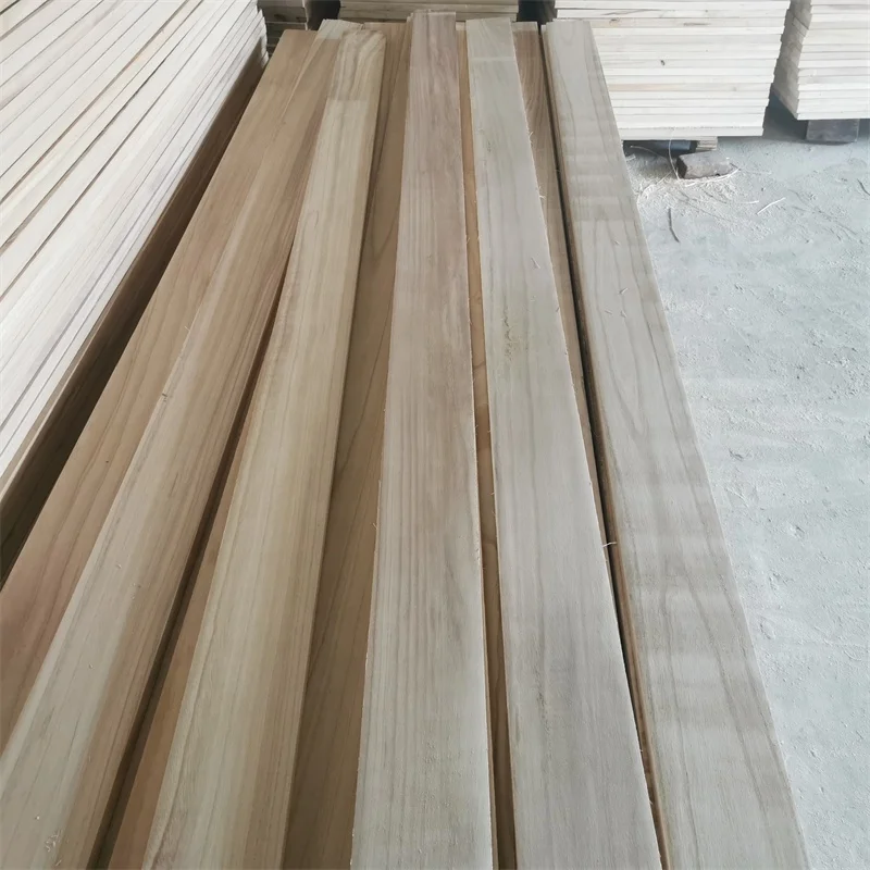Competitive price china paulownia wood timber supplier paulownia timber batten