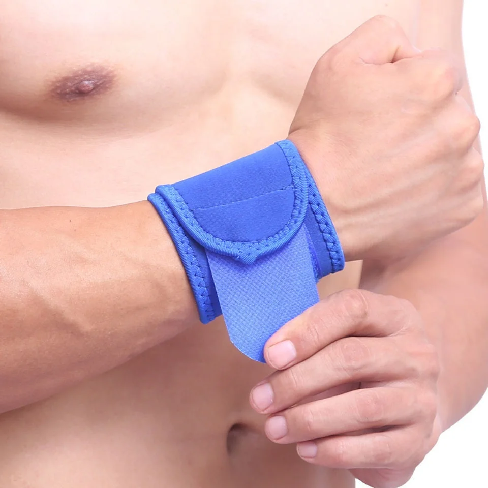 
Wholesale Breathable Elastic Wrist Brace Wraps For Squatting 