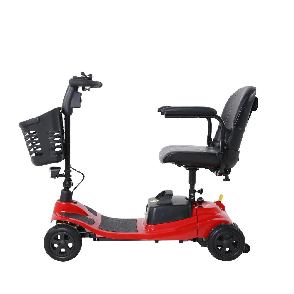 
Topmedi Wholesale Elderly Handicapped 4 Wheels Electric Mobility Scooter 