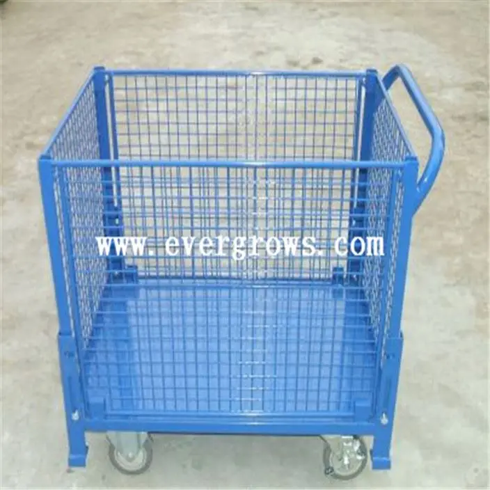 Тяжелый Штабелируемый стальной горячий Dip цинк сетка для поддона