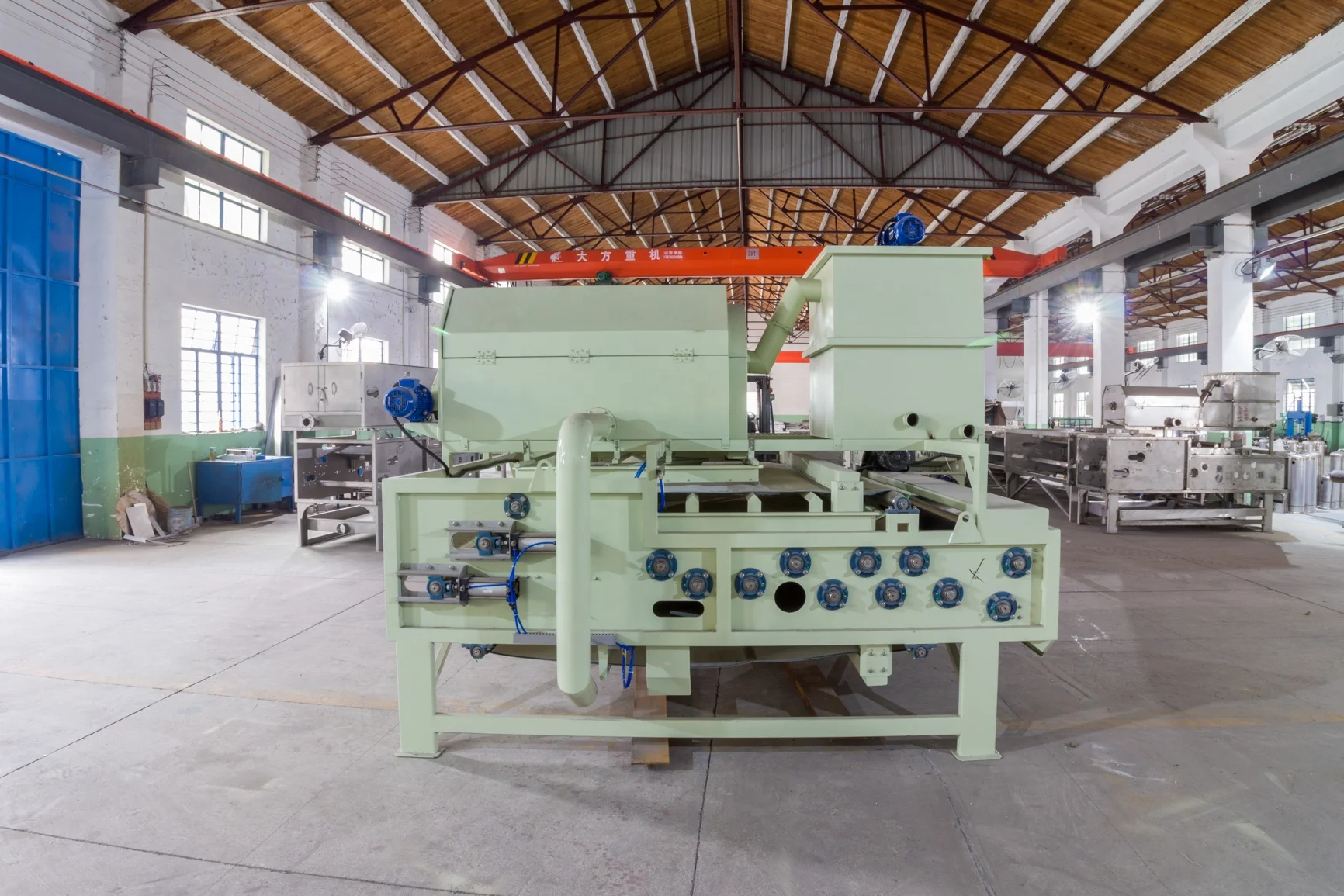 Clean Belt drum thickener and dehydrator (stainless steel, carbon steel)