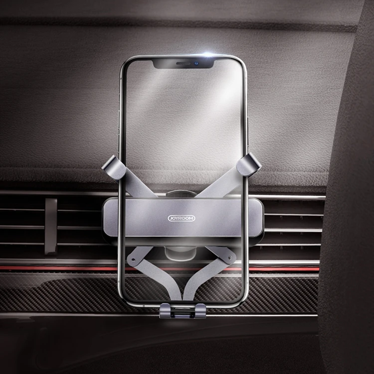 Joyroom Gravity Car Mount Holder Linkage Handy Car Phone Holder Small Mobile Phone Navigation Stand grip for iphone holder