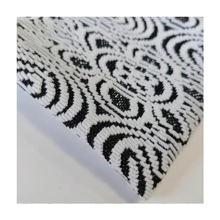 
SHINEDE HOT SALE JACQUARD KNITTING FABRIC IS POPULAR WITH WOMEN 